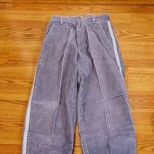 U.S. Authentic Wear Womans Corduroy Light Brown Pants  Sz 5/6 Straight Leg Strip